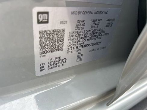 Used 2024 GMC Sierra 1500 AT4 w/ Technology Package AWD/4WD image 35