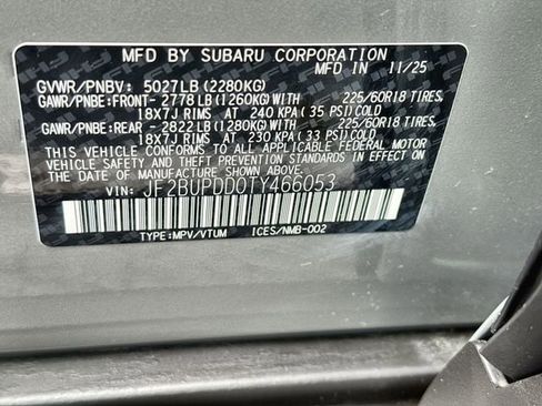Certified 2026 Subaru Outback Limited AWD/4WD image 28