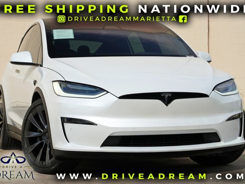 Used 2022 Tesla Model X Plaid AWD/4WD image 2