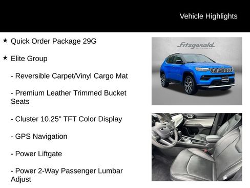 Used 2025 Jeep Compass Limited w/ Elite Group AWD/4WD image 9