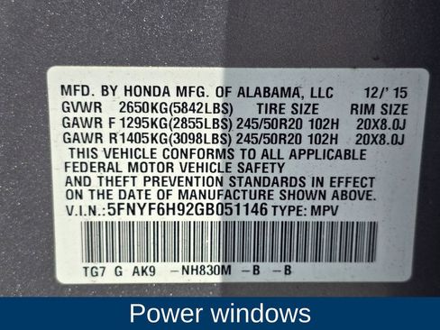 Used 2016 Honda Pilot Touring image 10