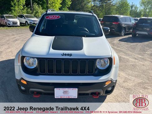 Used 2022 Jeep Renegade Trailhawk w/ Trailer Tow Group AWD/4WD image 2