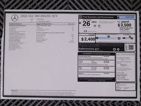 Certified 2026 Mercedes-Benz GLC 300 4MATIC image 9