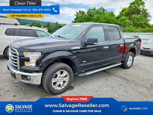 Used 2016 Ford F150 XLT w/ Equipment Group 302A Luxury AWD/4WD image 1