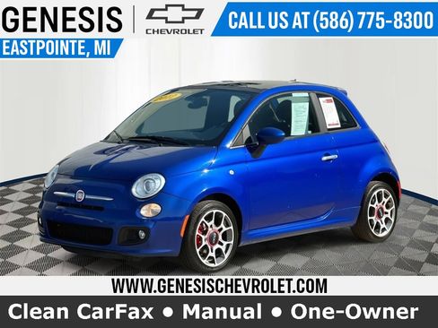 Used 2012 FIAT 500 Sport w/ Safety & Sound Pkg image 1