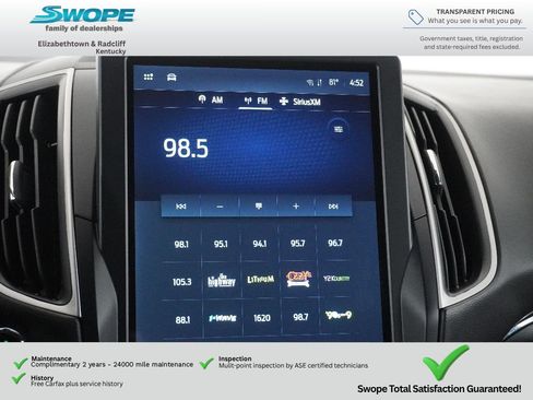 Certified 2024 Ford Edge ST-Line AWD/4WD image 22