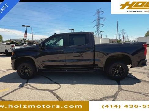 Certified 2024 Chevrolet Silverado 1500 Custom Trail Boss w/ Dark Appearance Package AWD/4WD image 5