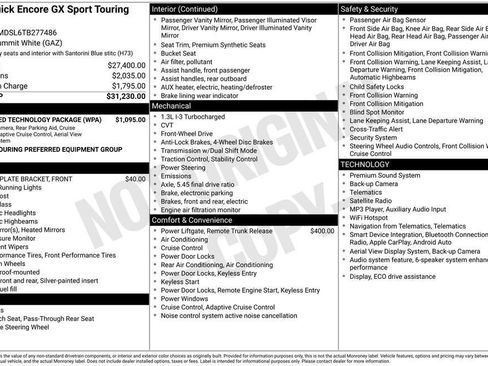 New 2026 Buick Encore GX Sport Touring w/ Advanced Technology Package FWD image 26