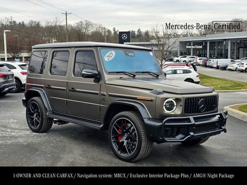 Certified 2025 Mercedes-Benz G 63 AMG 4MATIC image 1