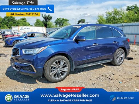 Used 2017 Acura MDX SH-AWD w/ Tech & Entertainment image 1