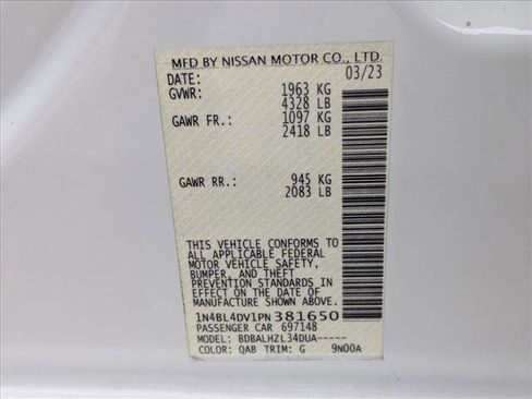 Used 2023 Nissan Altima 2.5 SV image 23