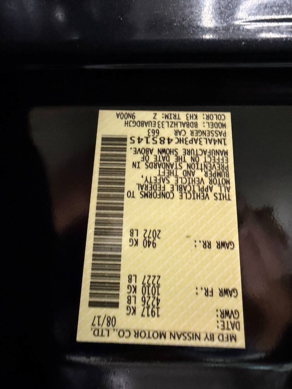 Used 2017 Nissan Altima 2.5 SR w/ Midnight Edition Package FWD image 29