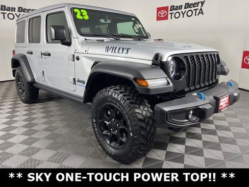 Used 2023 Jeep Wrangler Unlimited w/ Sun & Screen Package image 1