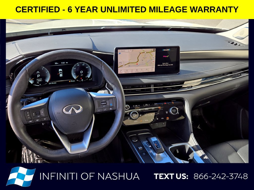 Certified 2024 INFINITI QX60 Luxe w/ Performance Audio Package AWD/4WD image 11