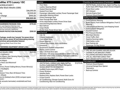 Used 2018 Cadillac XT5 Luxury w/ Driver Awareness Package image 27