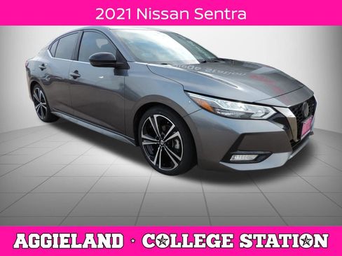Used 2021 Nissan Sentra SR FWD image 1