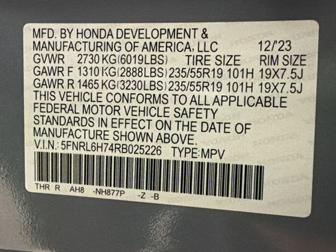 Used 2024 Honda Odyssey Sport image 23