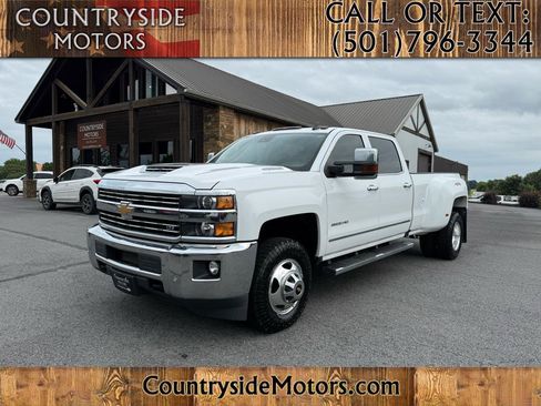 Used 2019 Chevrolet Silverado 3500 LTZ w/ Duramax Plus Package AWD/4WD image 1