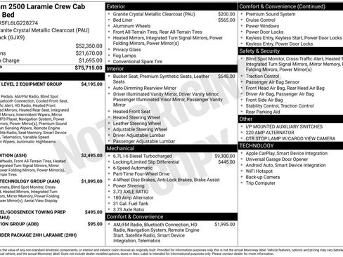 Used 2020 RAM 2500 Laramie image 29