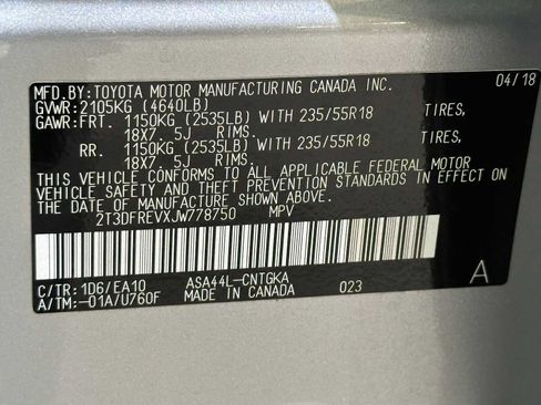 Used 2018 Toyota RAV4 Limited w/ Advanced Technology Package image 31