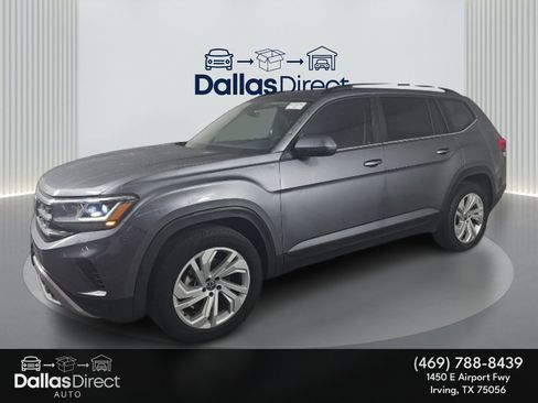 Used 2021 Volkswagen Atlas SE w/ Panoramic Sunroof Package image 1