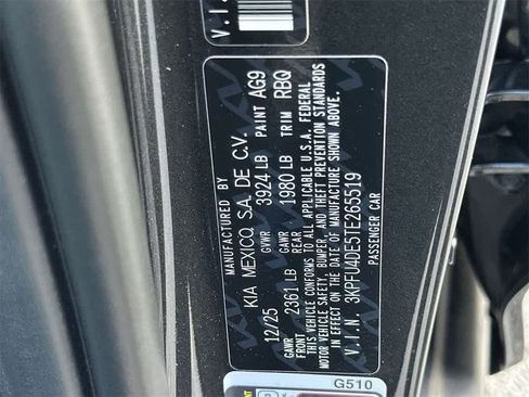 New 2026 Kia K4 EX image 29