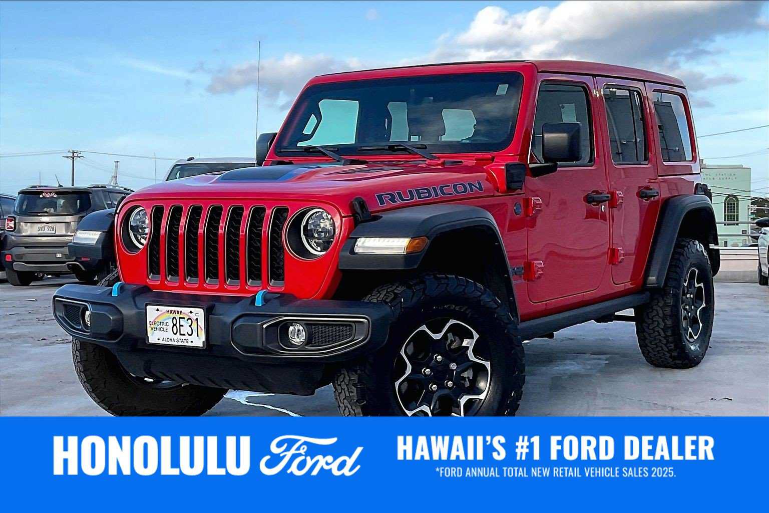 Used 2023 Jeep Wrangler Unlimited Rubicon 4xe AWD/4WD image 1