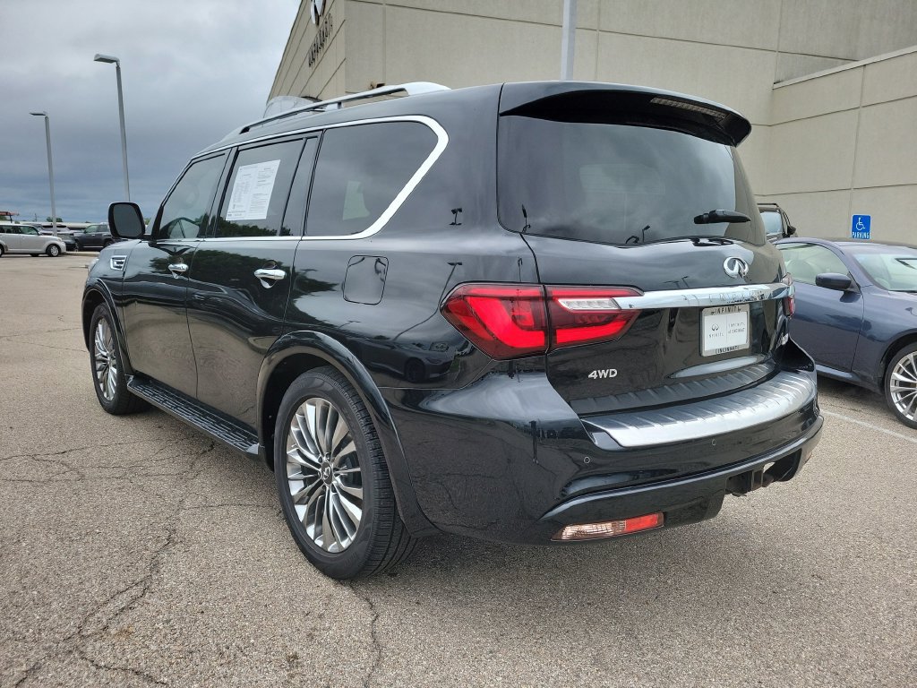 Used 2021 INFINITI QX80 Sensory w/ Cargo Package AWD/4WD image 3