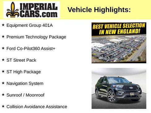 Used 2021 Ford Explorer ST w/ Equipment Group 401A AWD/4WD image 8