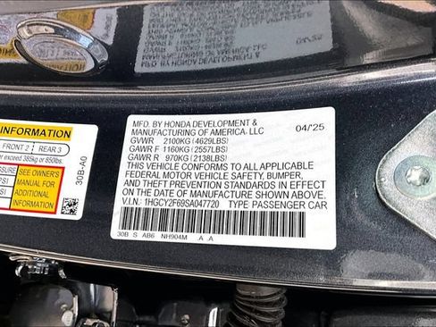 Used 2025 Honda Accord EX-L image 19