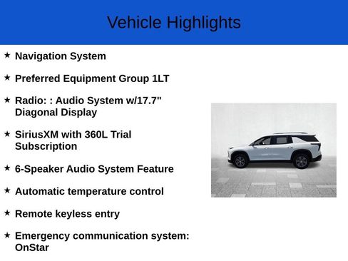 New 2026 Chevrolet Traverse LT FWD image 2