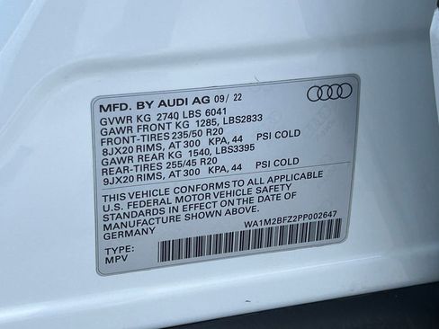 Used 2023 Audi Q4 e-tron Prestige w/ Black Optic Package AWD/4WD image 77