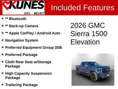 New 2026 GMC Sierra 1500 Elevation w/ Preferred Package