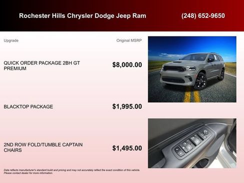 Certified 2023 Dodge Durango GT AWD/4WD image 6