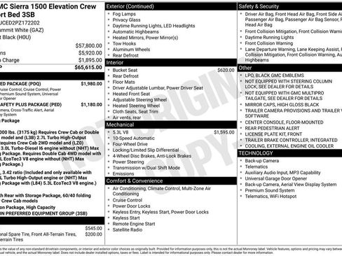 Used 2023 GMC Sierra 1500 Elevation w/ Preferred Package AWD/4WD image 9