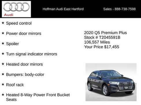 Used 2020 Audi Q5 2.0T Premium Plus AWD/4WD image 36