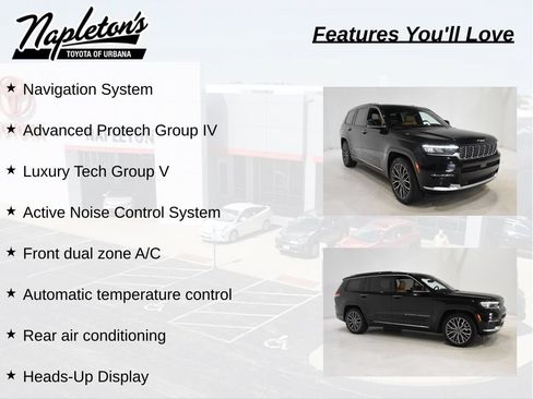 Used 2023 Jeep Grand Cherokee L Summit AWD/4WD image 7