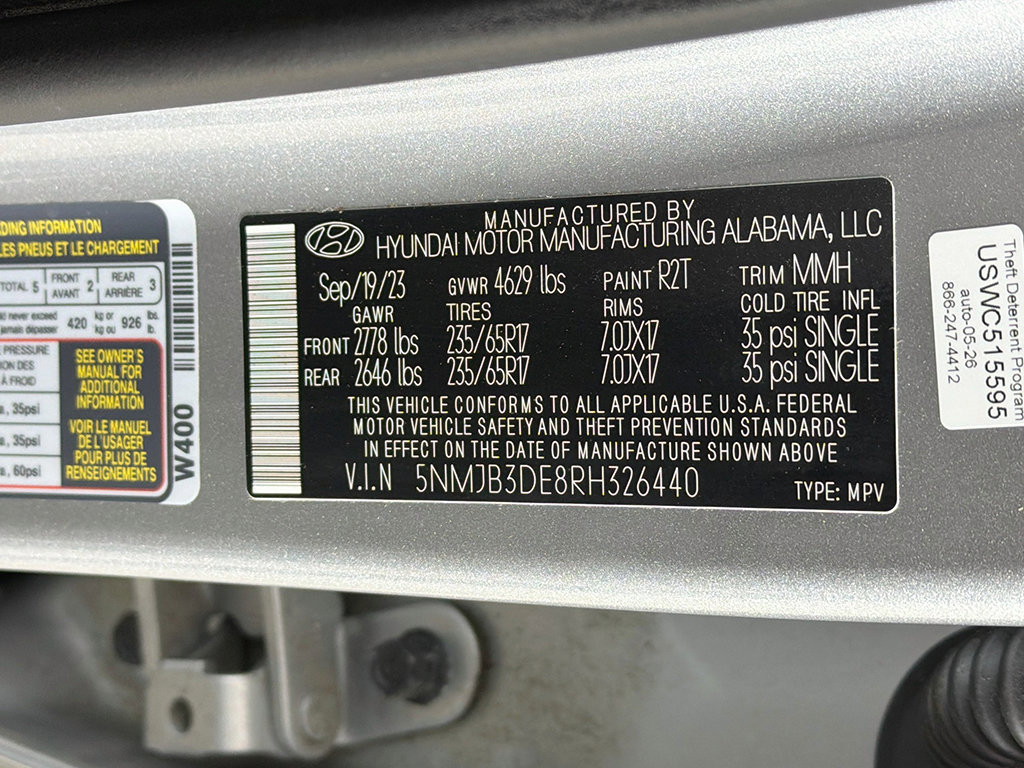 Used 2024 Hyundai Tucson SEL FWD image 39