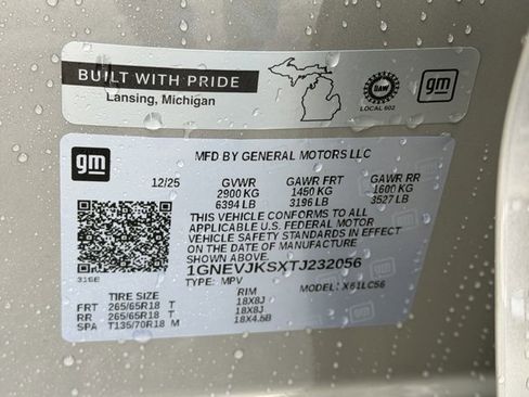 New 2026 Chevrolet Traverse Z71 w/ Enhanced Driving Package image 25