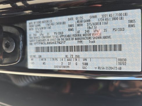 Used 2025 Ford F150 XLT w/ Equipment Group 301A Standard AWD/4WD image 36