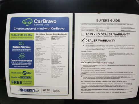Used 2025 Ford Bronco Sport Badlands AWD/4WD image 32