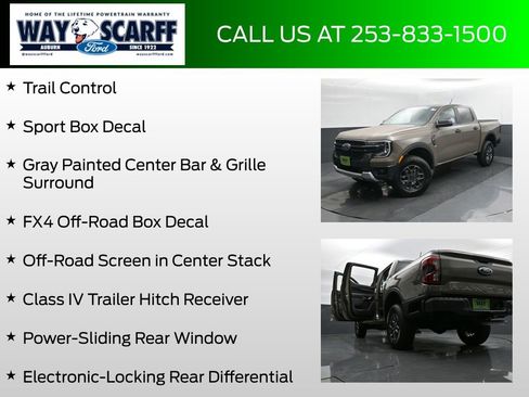 New 2025 Ford Ranger XLT w/ FX4 Off-Road Package image 25