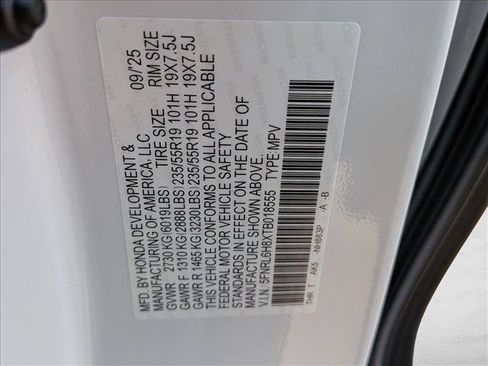 New 2026 Honda Odyssey Touring image 17
