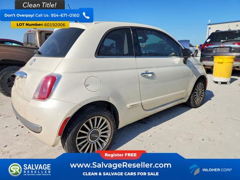 Used 2012 FIAT 500 Lounge w/ Luxury Leather Pkg FWD image 4