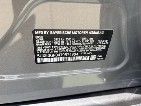 New 2026 BMW X3 xDrive30i w/ Convenience Package AWD/4WD image 37