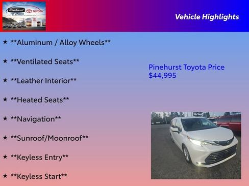 Used 2023 Toyota Sienna Limited AWD/4WD image 31