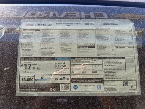 New 2026 Chevrolet Silverado 1500 RST w/ Safety Package AWD/4WD image 29