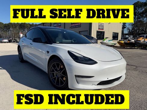 Used 2021 Tesla Model 3 Long Range image 1