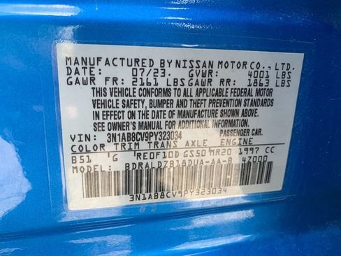Used 2023 Nissan Sentra SV FWD image 40