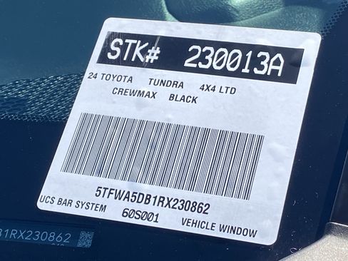 Used 2024 Toyota Tundra Limited image 34